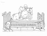 Dressage Horse Coloring Pages sketch template