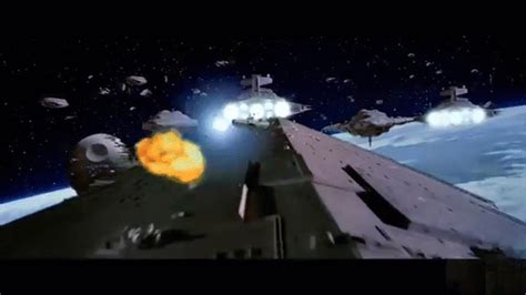 Star Wars: Return of the Jedi VI - Battle of Endor (Space Only) 1080p ...