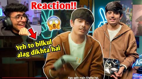 Triggered Insaan Reacts on Ajju Bhai Face Reveal | Total Gaming Face Reaveal Ajju bhai Reaction ...