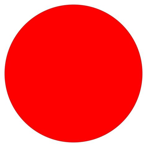 Red Dot Symbolism in Graphic Design and Geometry HD PNG | PNG All