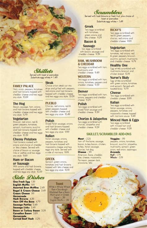 Breakfast & Lunch Menu