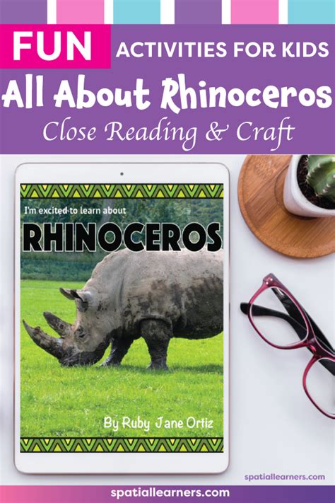 Rhinoceros Activities for Kids | Afterschool activities, Writing ...