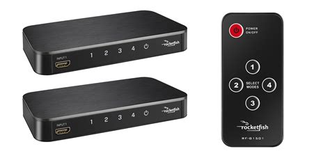 Rocketfish's 4-Port 4K HDMI Switch Box plus remote now down to $50 (Reg. $80)