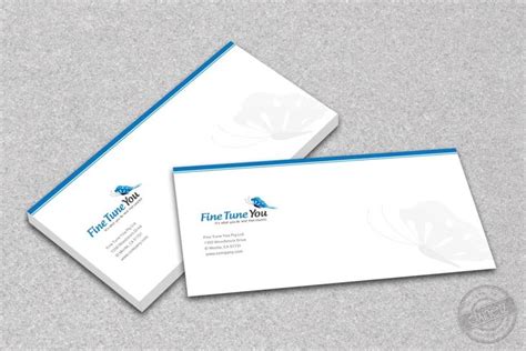 Business Card Letterhead Envelope Template in 2023 | Envelope design template, Envelope design ...