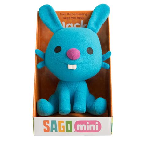 Spin Master - Sago Mini Sago Mini Jack The Rabbit Plush Stuffed Toy Animal