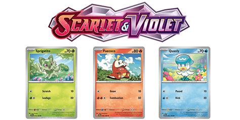 Pokémon TCG Launches Scarlet & Violet Base Set In March 2023 – Team ...