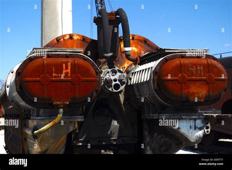 Locomotive Engine Part Stock Photo - Alamy