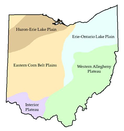 Level III ecoregions of Ohio. | Download Scientific Diagram