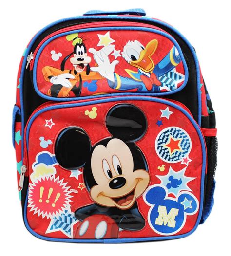 Disney - Small Backpack - Mickey Mouse - Magic Stars 12" School Bag New ...