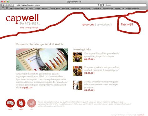 Capwell logo and identity on Behance