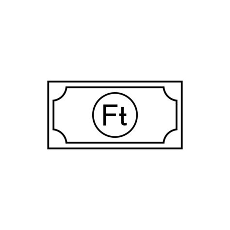 Hungary Currency Icon Symbol. Hungarian Forint, HUF. Vector Illustration 11572553 Vector Art at ...