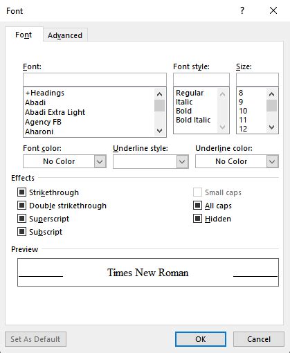 Changing the Underline Color (Microsoft Word)