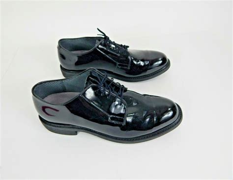 Bates Uniform Footwear Faux Patent Leather Shoes 11.5… - Gem