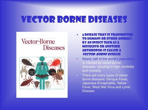 Definition Of Vector Borne Disease - DEFINITION KLW