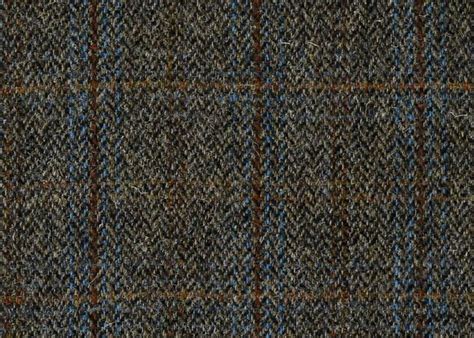 Harris Tweed Herringbone Charcoal Fabric | L005P-EHCH - Wood Bros