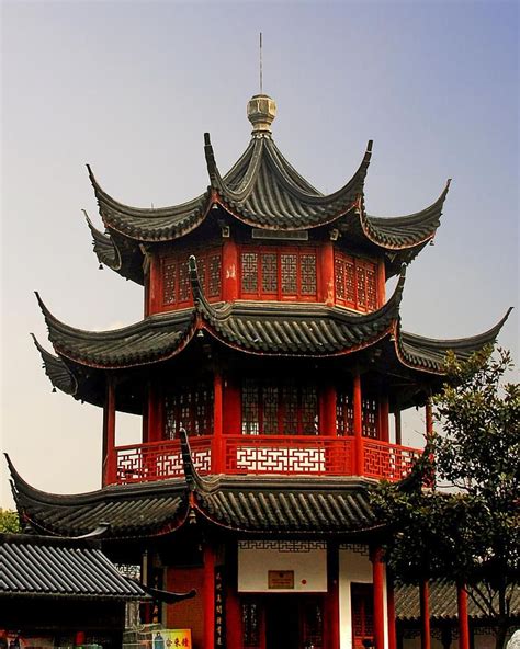 Pagodas Photograph - Buddhist Pagoda - Shanghai China by Christine Till Architecture Du Japon ...