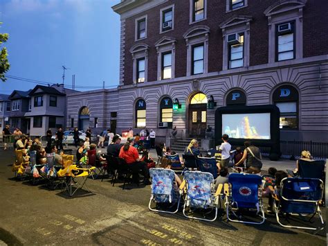 Ridgewood’s 104th Precinct transforms into outdoor movie theater for ...