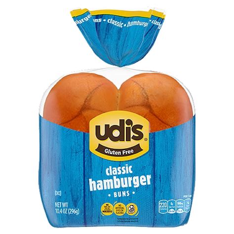 Udi's Gluten Free Classic, Hamburger Buns