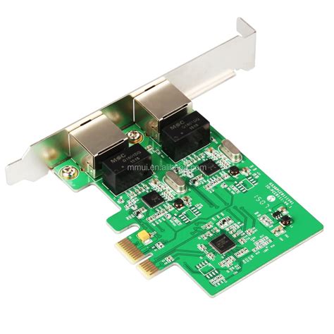 Iocrest Pcie X2 Network Card,Gigabit Ethernet Card With Rj45 Connectors - Buy Gigabit Ethernet ...