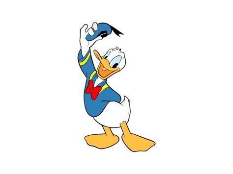 Donald Duck Vector PNG vector in SVG, PDF, AI, CDR format