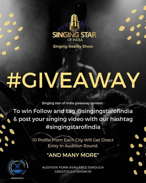 Singing Reality Show. GIVEAWAY : 10 Profile From Each City… | by singing star of India | Medium