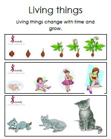 Living things change and grow over time- This is the second poster in the living things fact ...