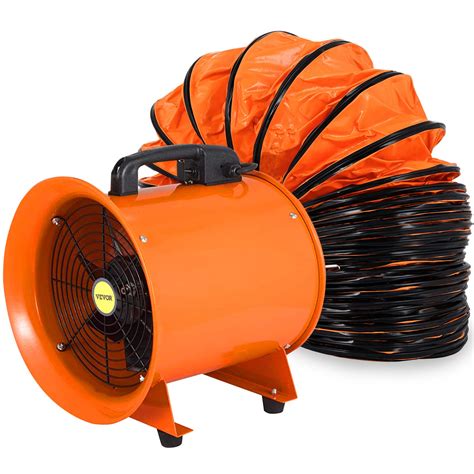 VEVOR Utility Blower Fan, 12 Inches, High Velocity Ventilator, Portable ...