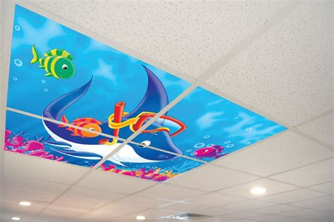 2152 Children's Ceiling Tile | Ceiling art, Drop ceiling tiles, Ceiling tile