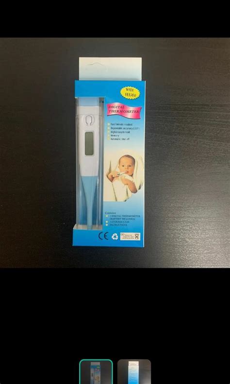 Oral Thermometer, Everything Else on Carousell