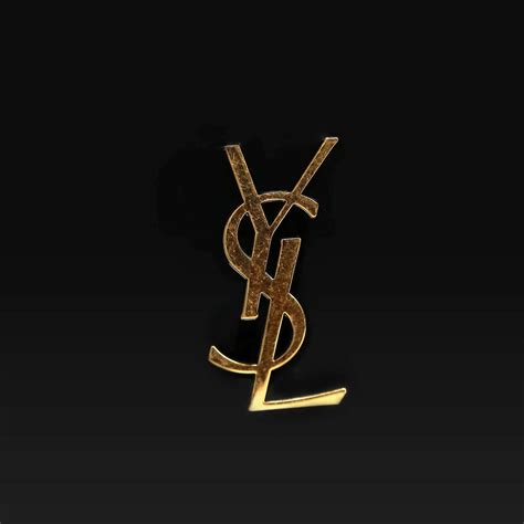 Download Gold Aesthetic Ysl Logo Wallpaper, 59% OFF