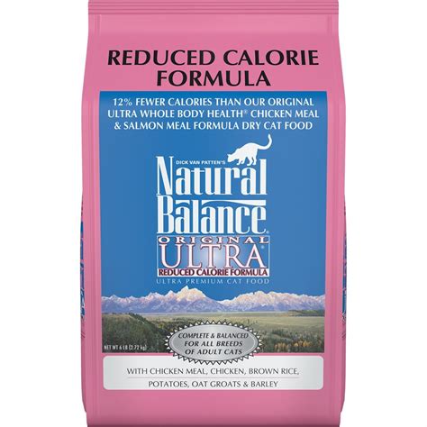 Natural Balance Cat Original Reduced Calorie Formula 6LB