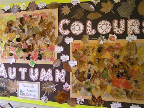 Autumn display boards, Autumn display, Classroom displays