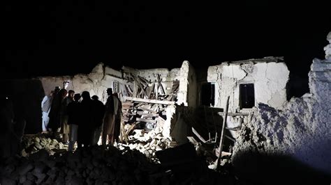 Afghans dig by hand in search for survivors after deadly quake