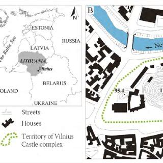 -Location of the Vilnius Castle complex. | Download Scientific Diagram