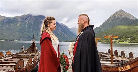 Norwegian Couple Has Authentic Viking Wedding