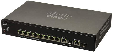 Cisco SG350-10 8-Port Gigabit Managed Switch With 2 Combo Mini-GBIC ...