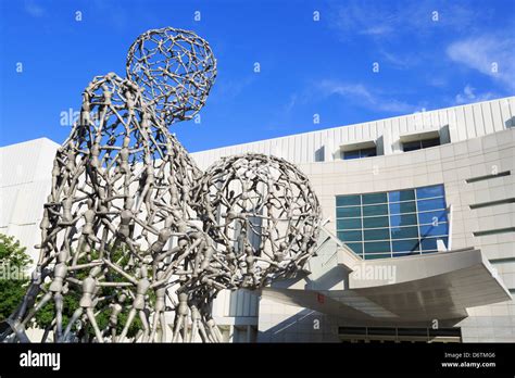 USA, Georgia, Atlanta, Woodruff Arts Center, World Events sculpture by Tony Cragg Stock Photo ...