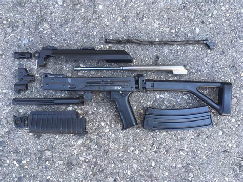 M21, free part set, without barrel and bolt Zastava assault rifle