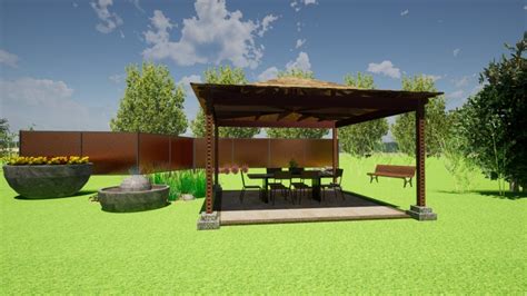 Gazebo Plans, Pavilion Plans, Pergola Plans, Design Plans, DIY Plans, Patio Plans, 3D Designs ...