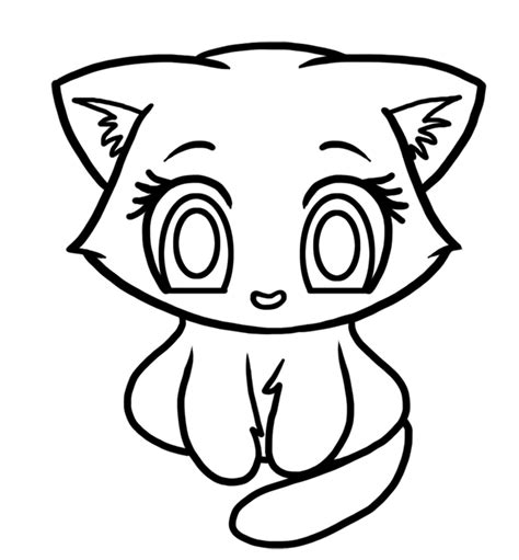 Learn how to draw a Cute Kitten - EASY TO DRAW EVERYTHING