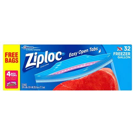 Ziploc Freezer Bags Gallon 32 count - Walmart.com - Walmart.com