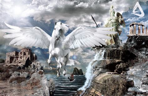 Pegasus Greek Mythology by christian-designs on deviantART