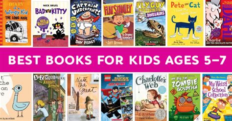 42 Top Books for Kids Ages 5-7 - Fabulessly Frugal