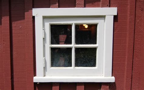 Square Window | A white square window on the side of Walt's … | Flickr