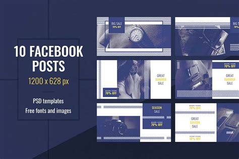 15+ Best Facebook Post Templates | Mockuptree