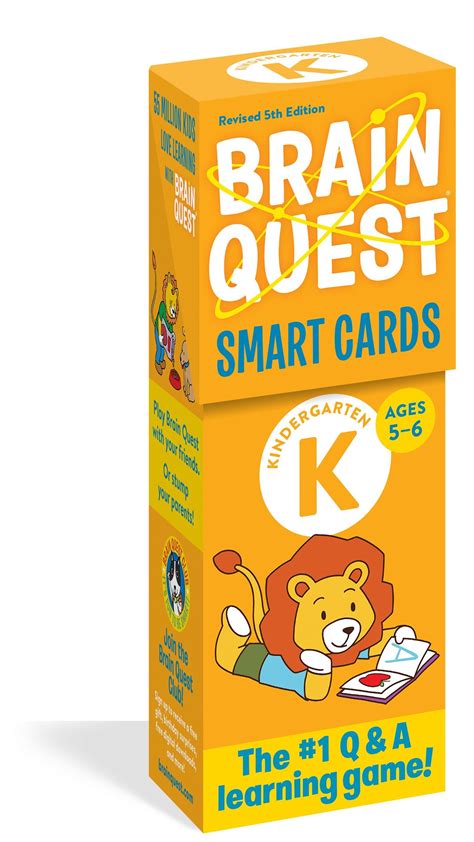 Brain Quest Kindergarten Smart Cards Revised 5th Edition - Workman Publishing