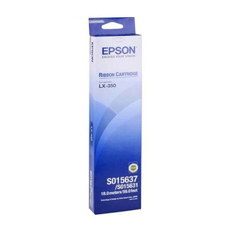 Epson LX-350 Black Ribbon Cartridge C13S015637