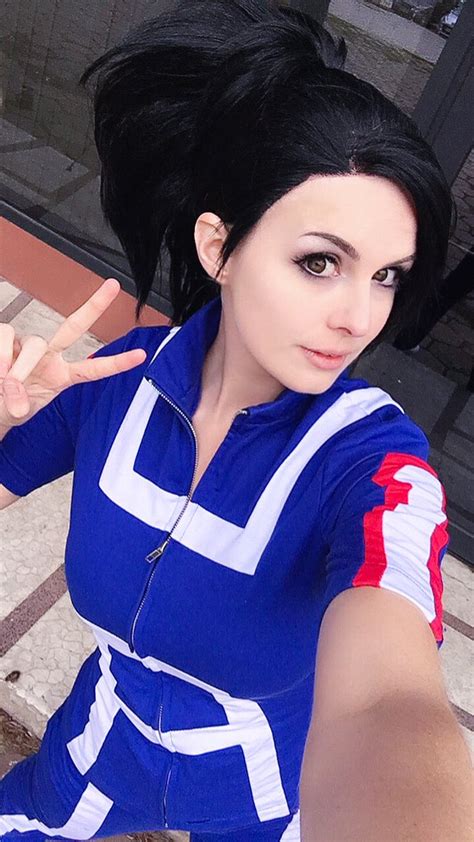 Momo Yaoyorozu Cosplay : My Hero Academia Momo Yaoyorozu Cosplay Wig ...