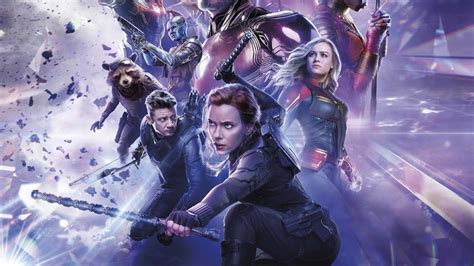 1920x1080 Black Widow Avengers Endgame Official Poster 1080P Laptop Full HD Wallpaper, HD Movies ...