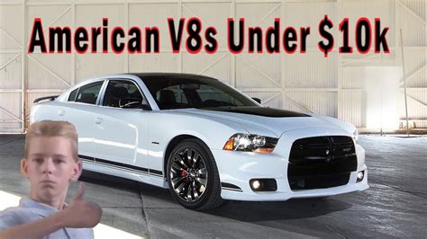 10 Muscle Cars for Under $10k - The Best Cheap V8s - YouTube